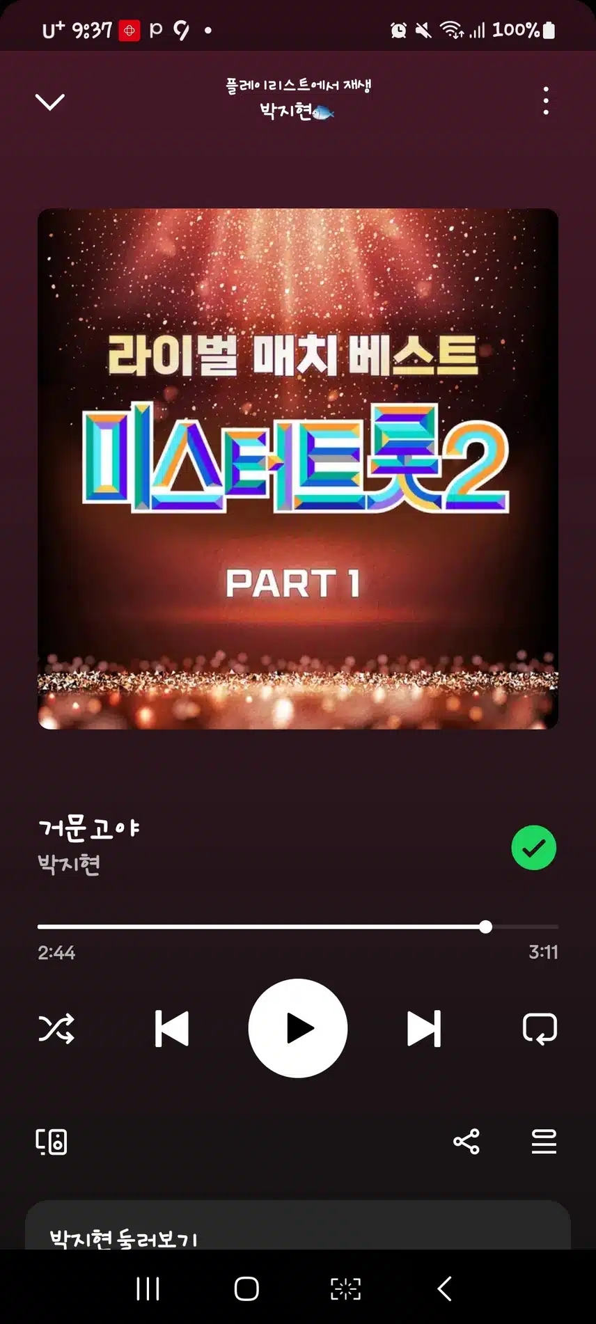 지현님의 거문고야 