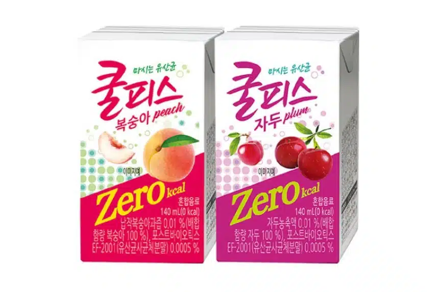 쿨피스도 제로다.
