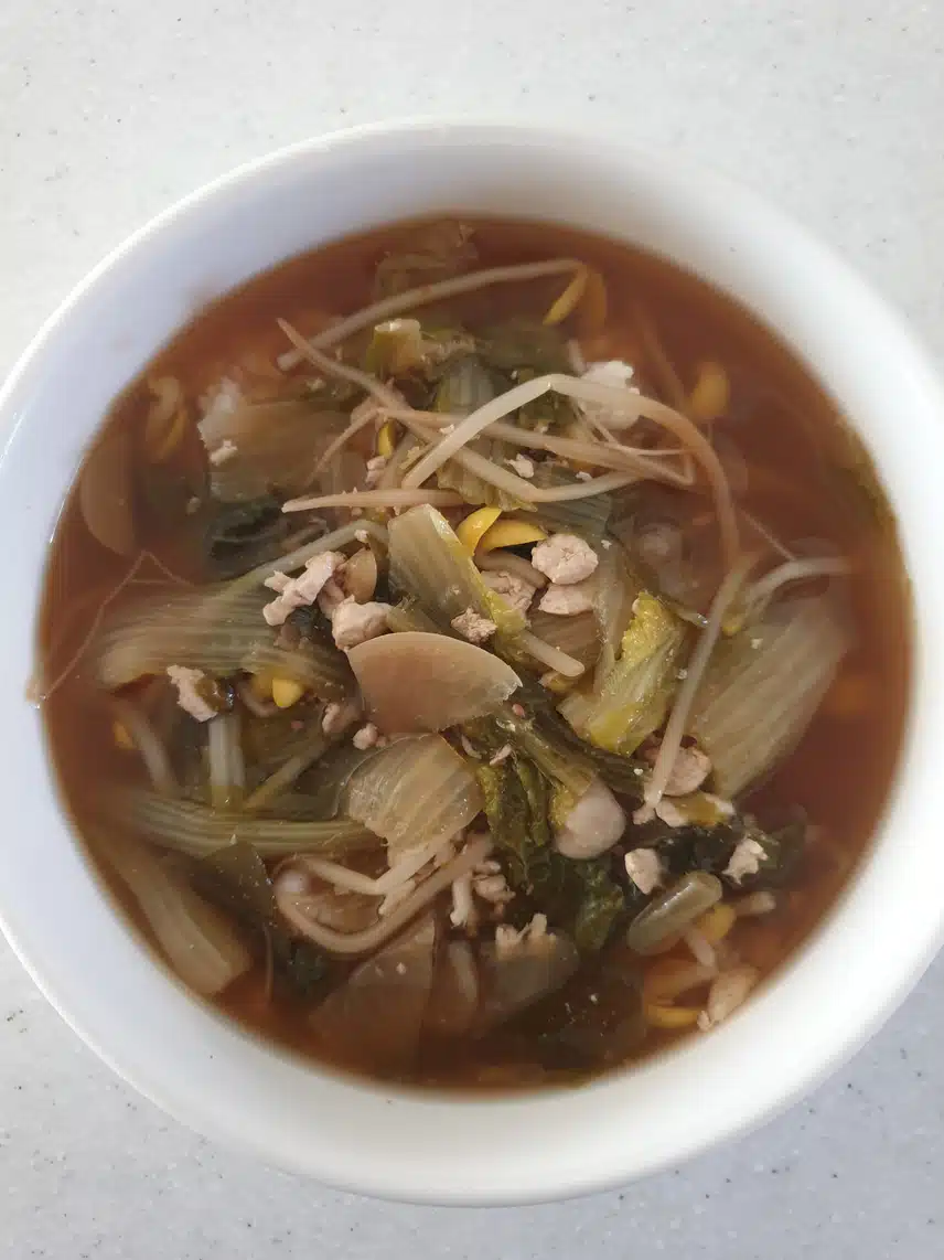콩나물 시래기 국밥