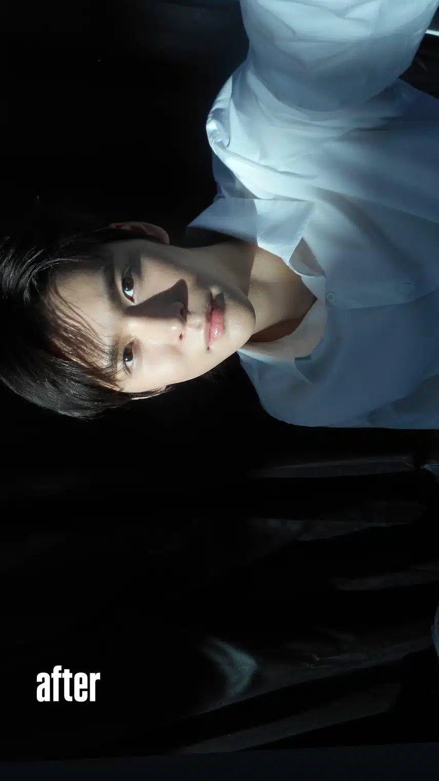 라이즈 은석의 인스타 스토리 업데이트 🧡 셔츠입은 모습이 멋져용