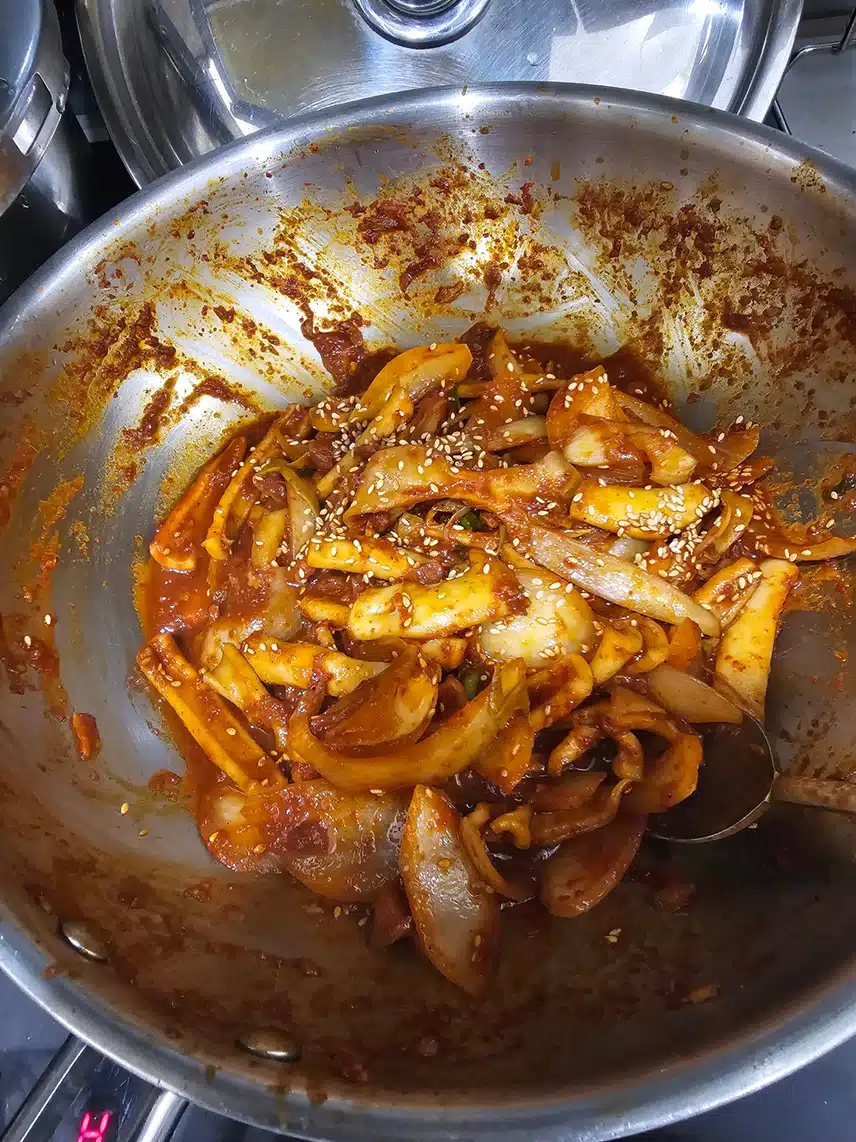 오징어 볶음 