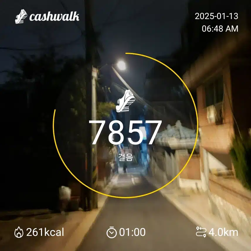 7000보 걷기