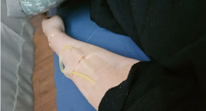 독감걸려 수액맞고 빨리 회복된 후기!!