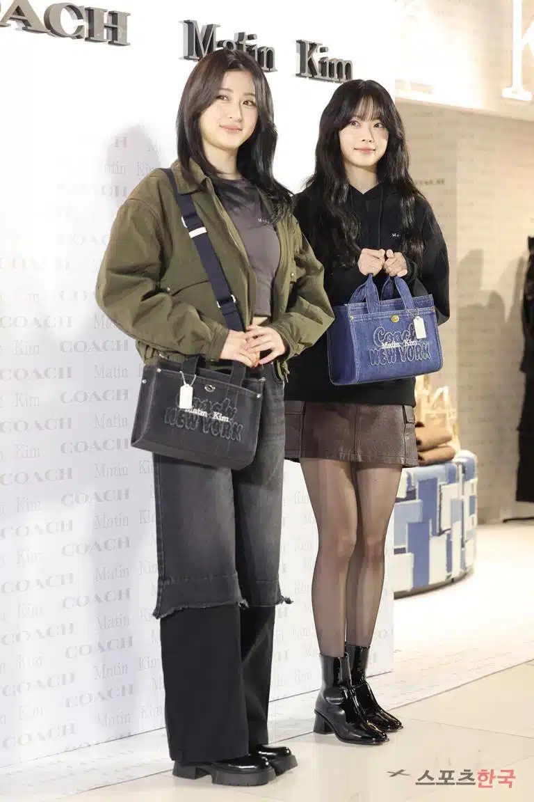 르세라핌 윤진, 은채 Coach 행사참석