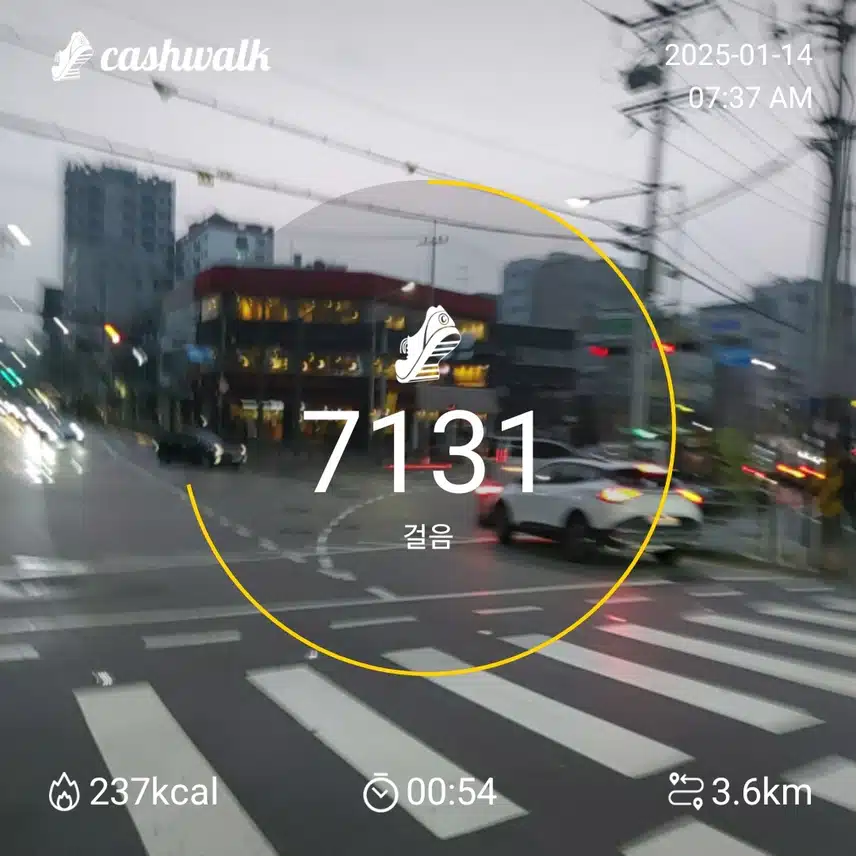 7000보 걷기
