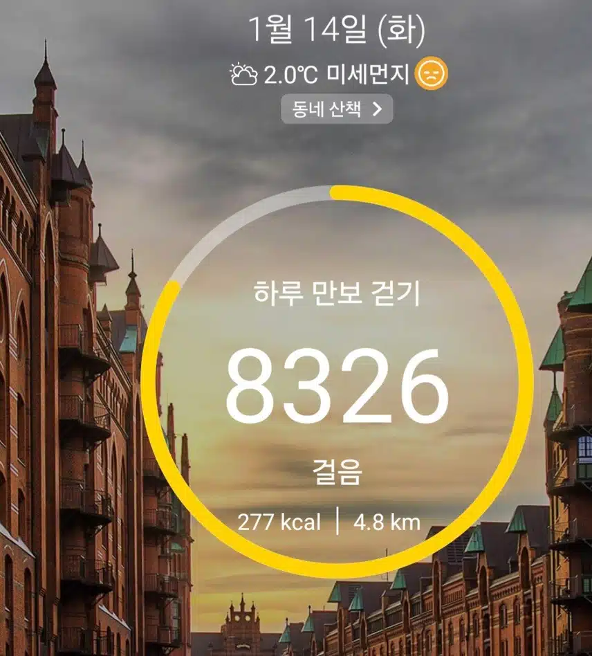 7천보걷기