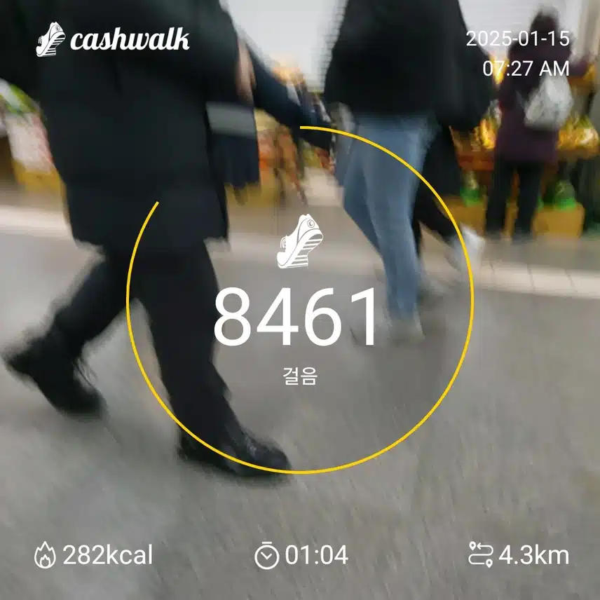 6000보 걷기