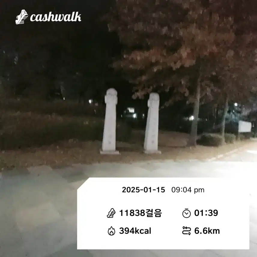 하루7천보 걷기 챌린지 1일차