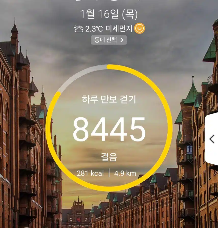 7천보걷기