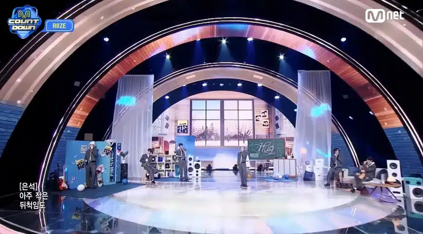 라이즈 스타일로 새롭게 보여준 허그 무대