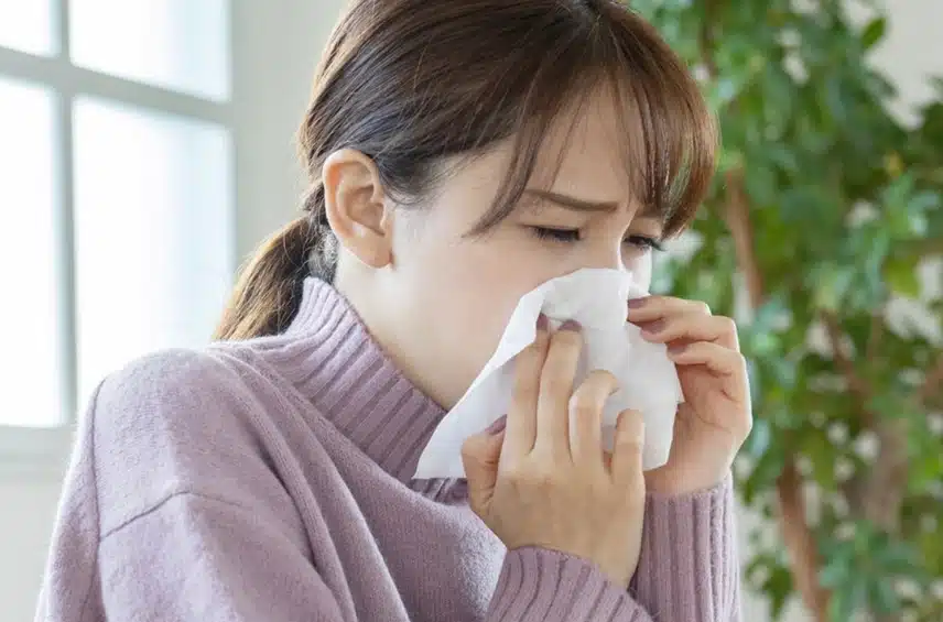 코감기가 잘 안 떨어져서 고민이에요.