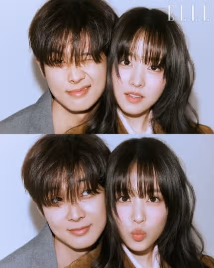 작품에 이어 화보까지...둘의 케미 보기 좋네요 
