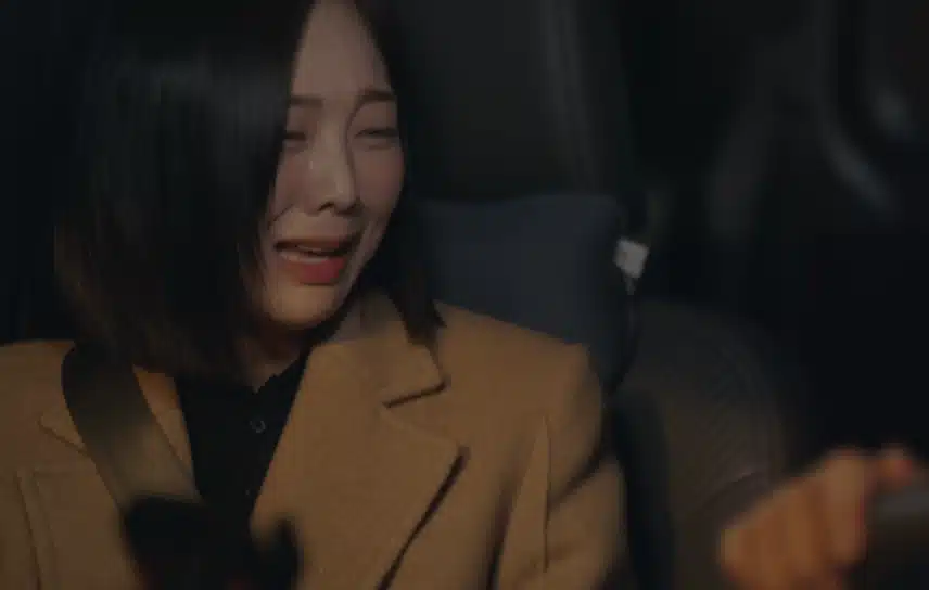 다림이(금새록님) 운전하는 엄마옆에 앉아 서럽게 우는 연기 돋보였어요.