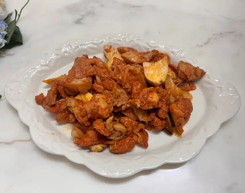저녁 🍄‍🟫새송이 닭갈비 볶음 