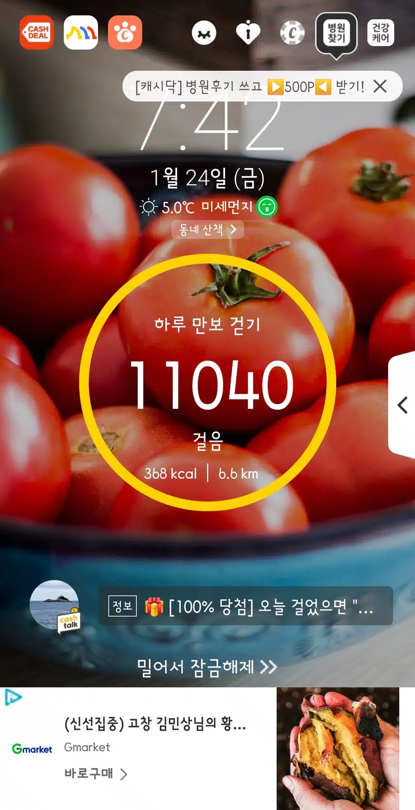 금요만보