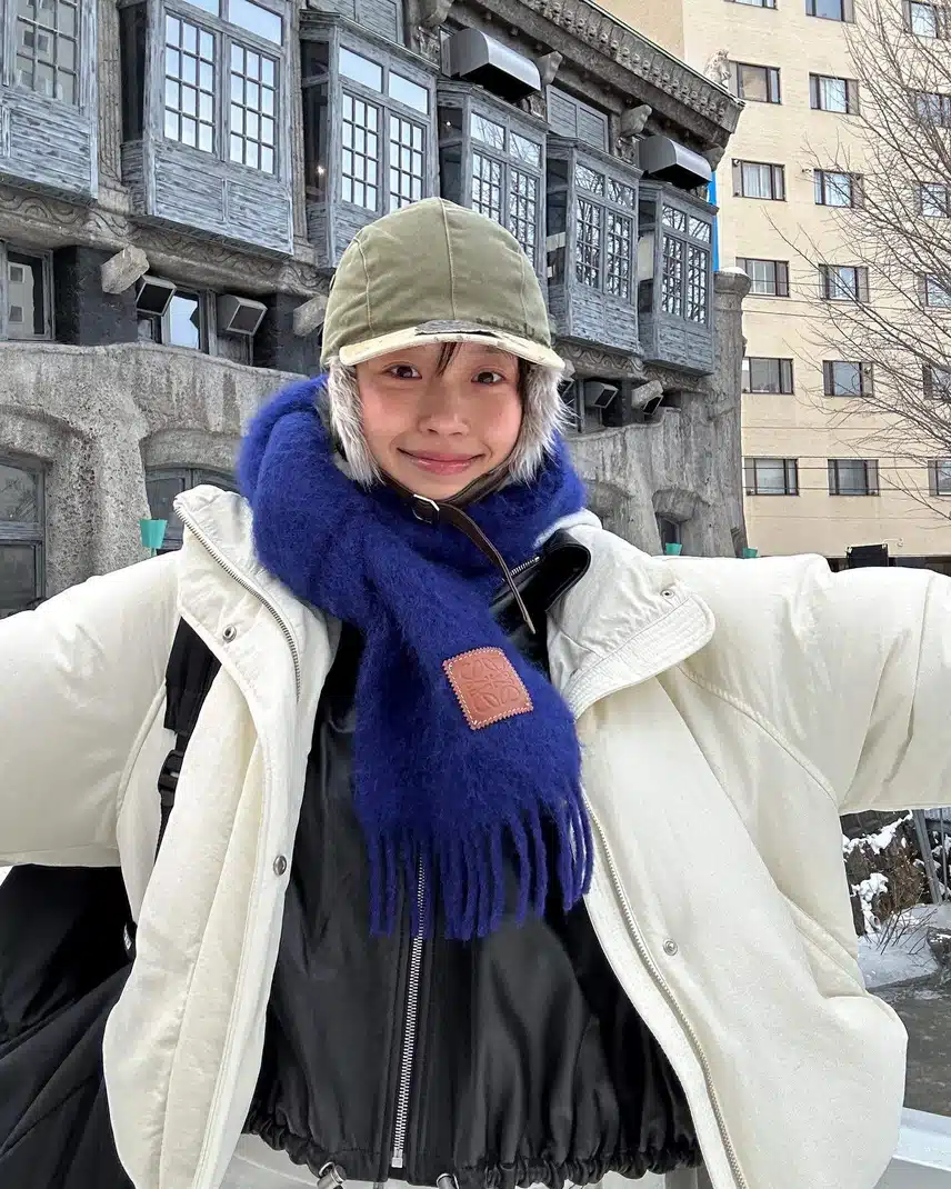 삿포로에 찍은 사진 올려준 고민시 