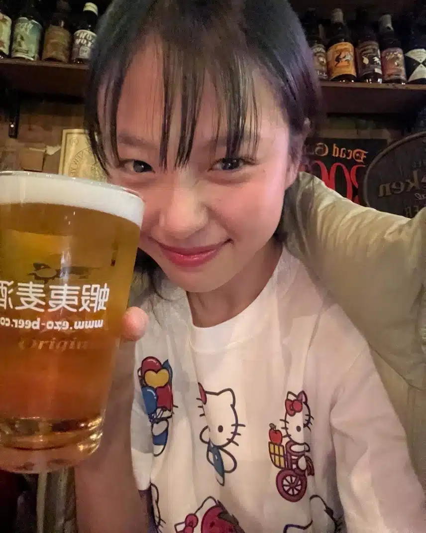 삿포로에 찍은 사진 올려준 고민시 