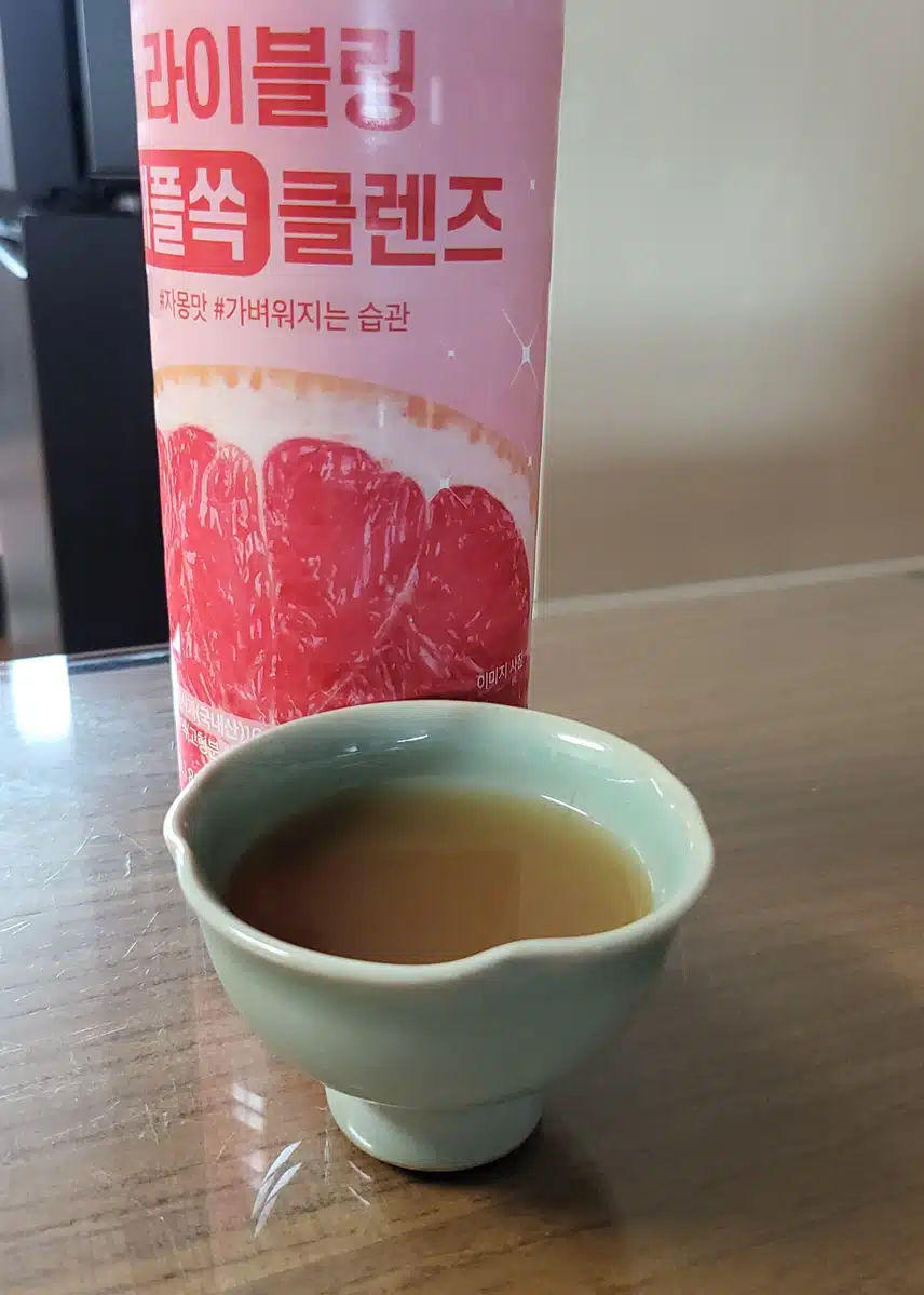 상큼시큼한 애사비 자몽맛 