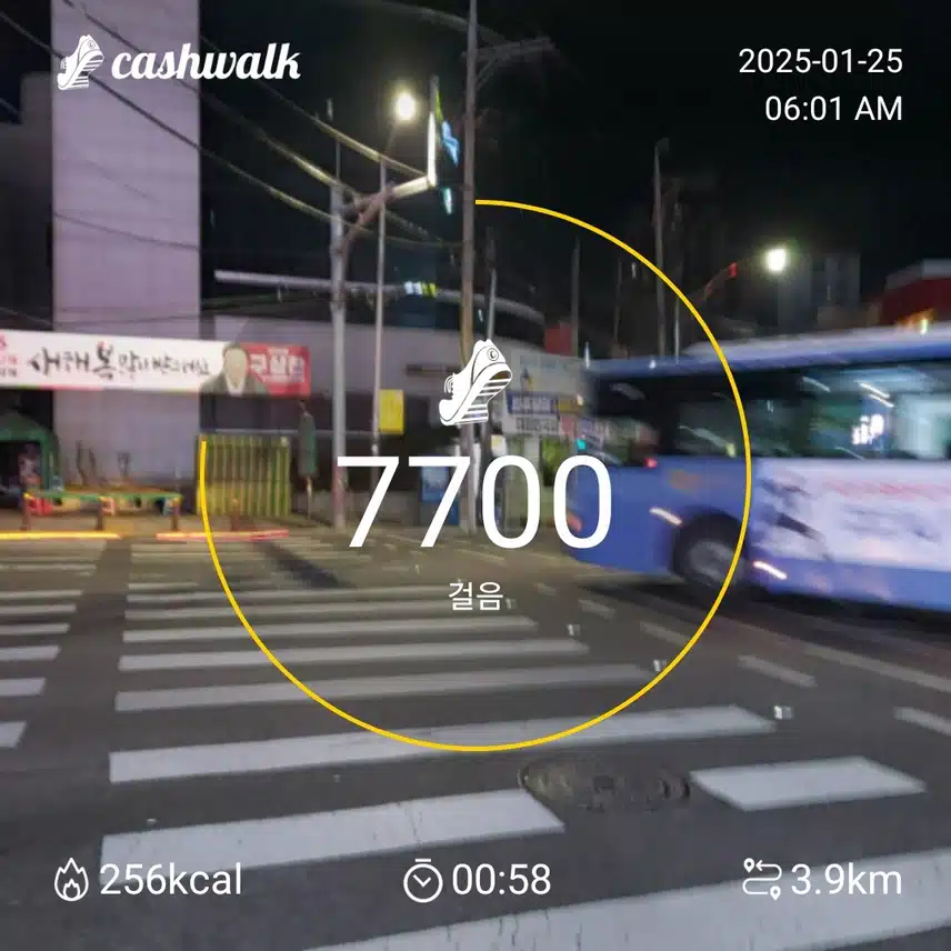 7000보 걷기