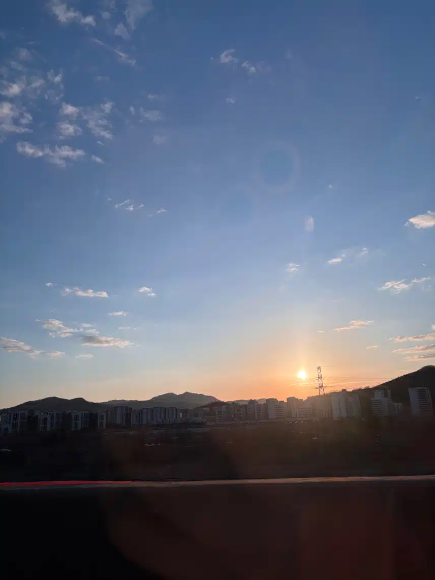 멋진노을