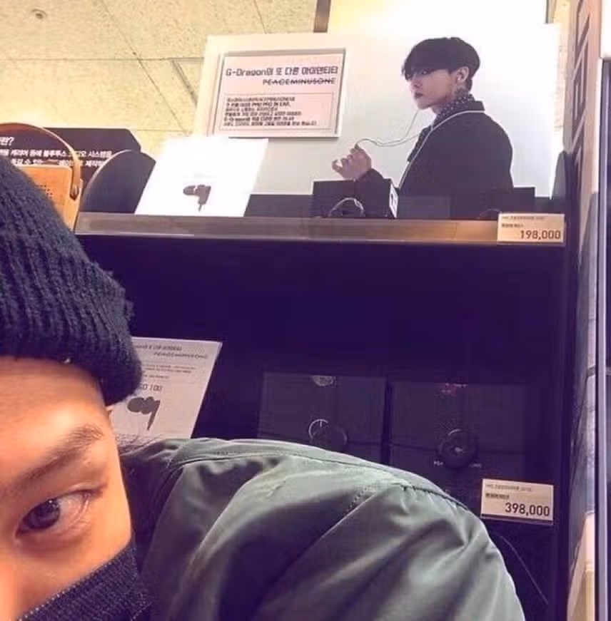 지드래곤과 셀카찍은 권지용🐉