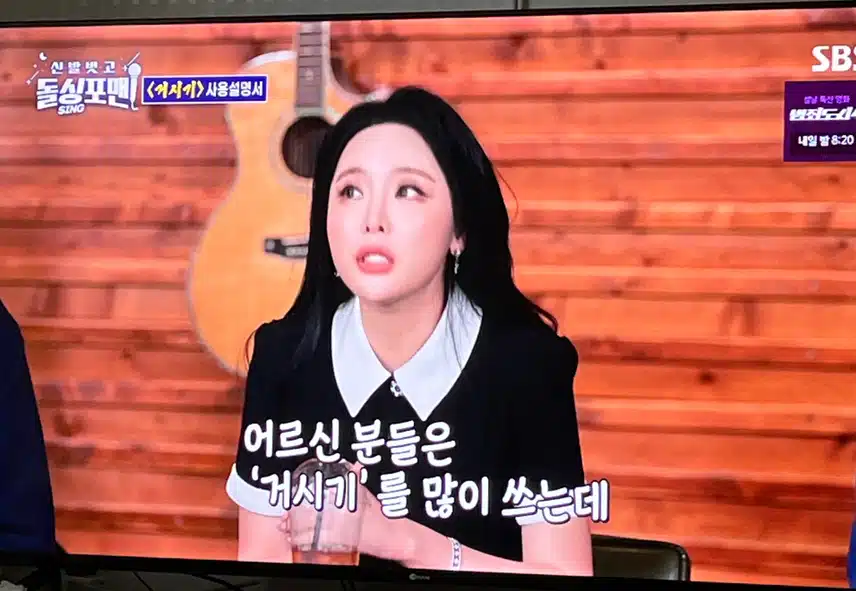 홍진영님 티비에서 오랫만에 보는것 같아요