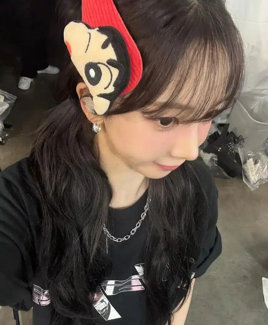오늘 카리나 버블 셀카jpg