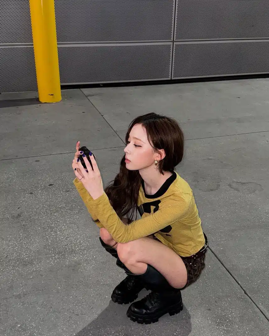 오늘 윈터 인스타그램 업데이트