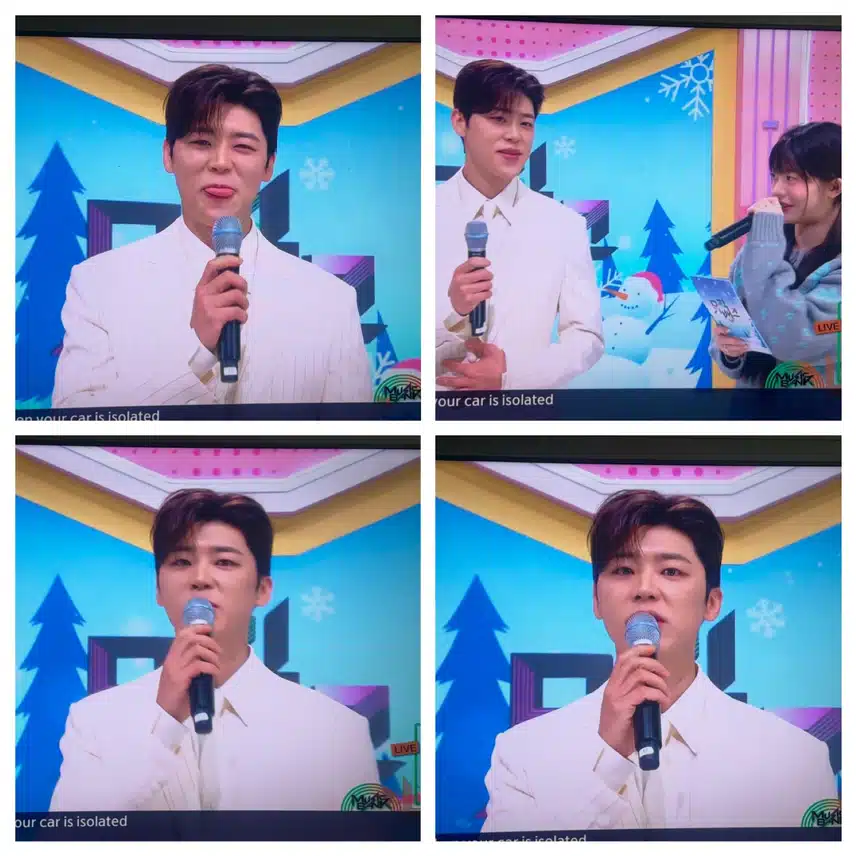 뮤직뱅크~ 바다사나이 마지막무대