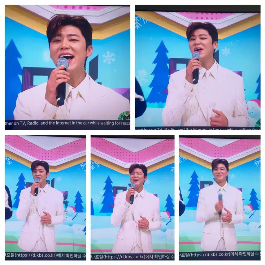 뮤직뱅크~ 바다사나이 마지막무대