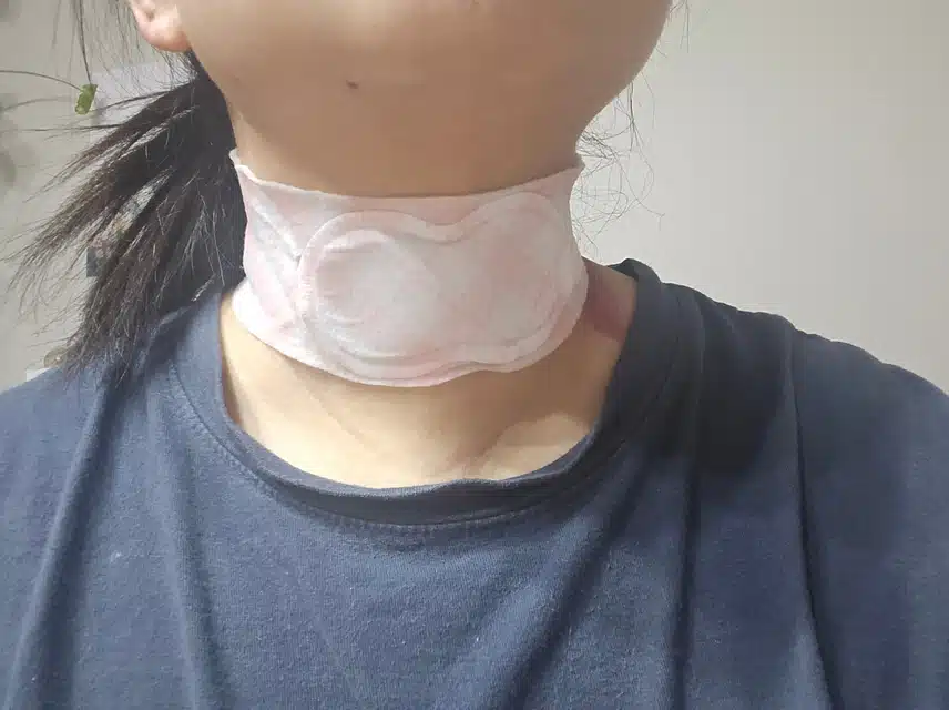 *온열 목 마스크 사용해 보셨나요?