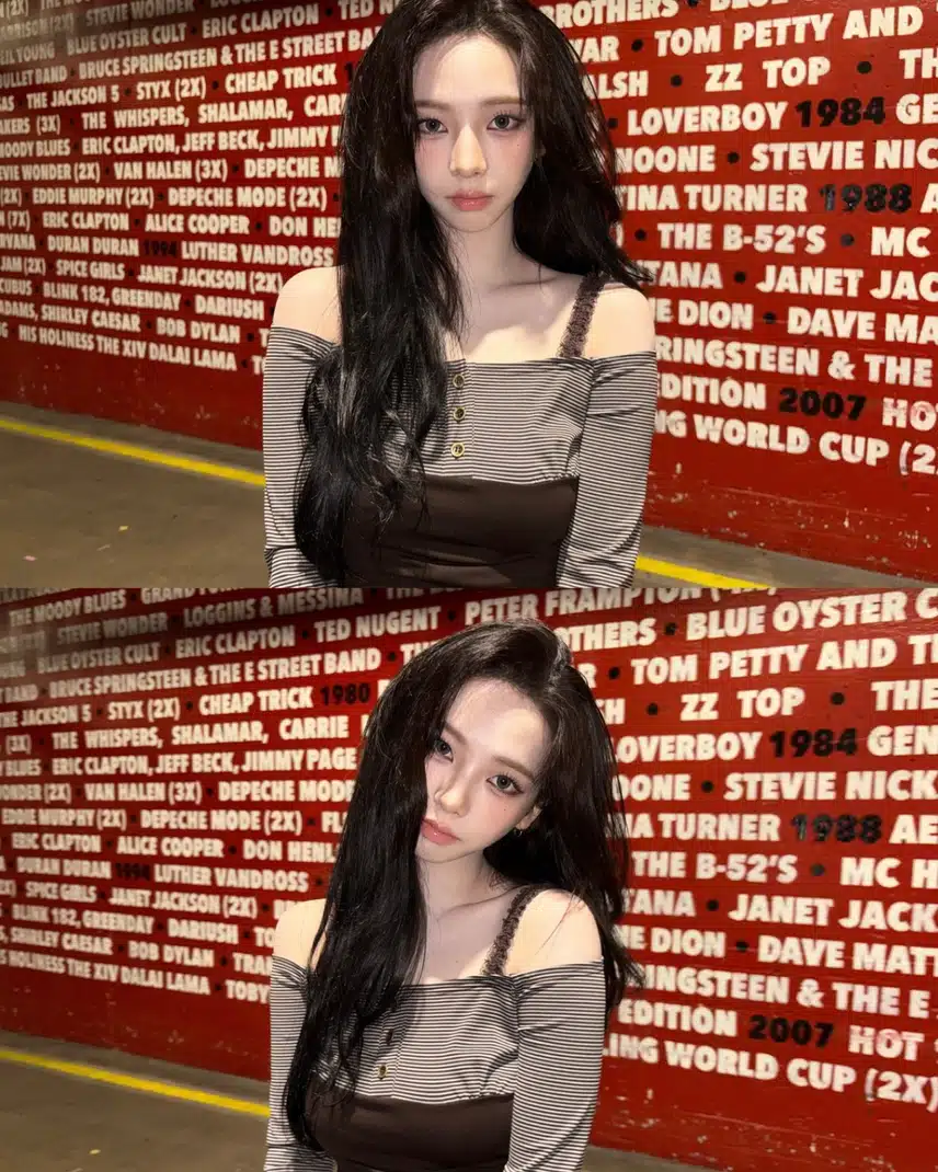 어제 카리나 인스타그램 업데이트 