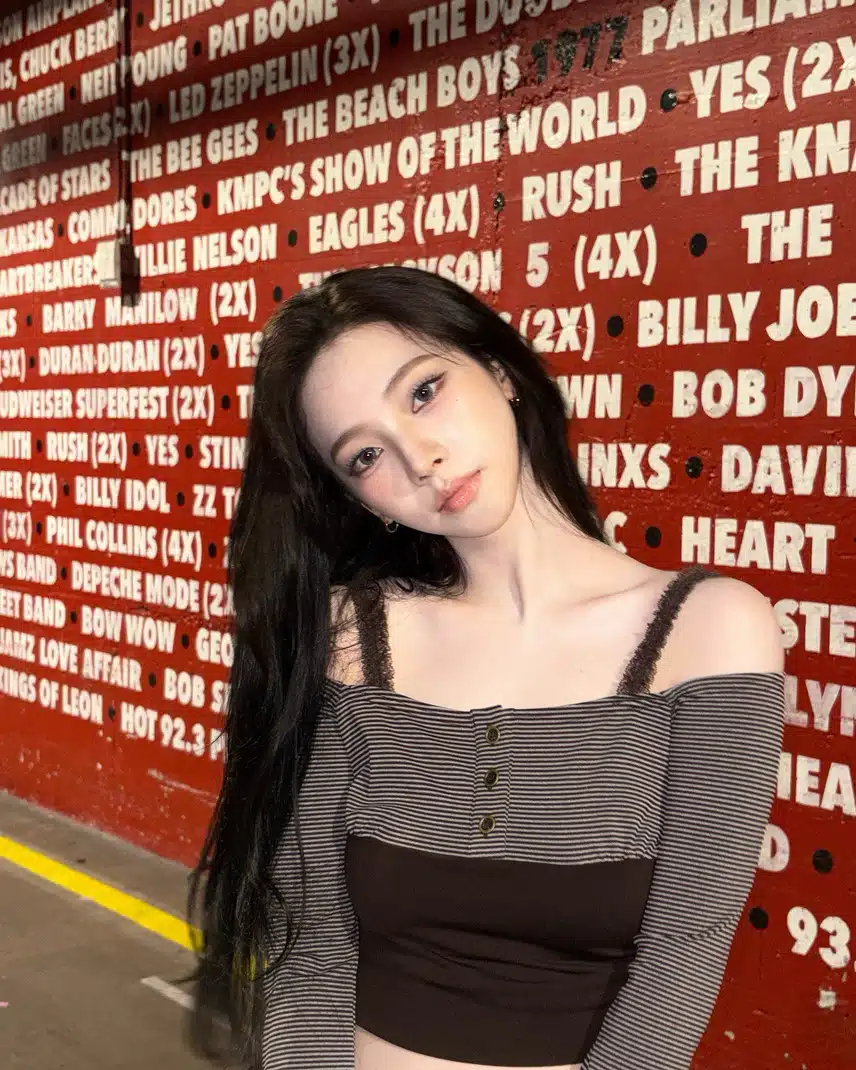어제 카리나 인스타그램 업데이트 