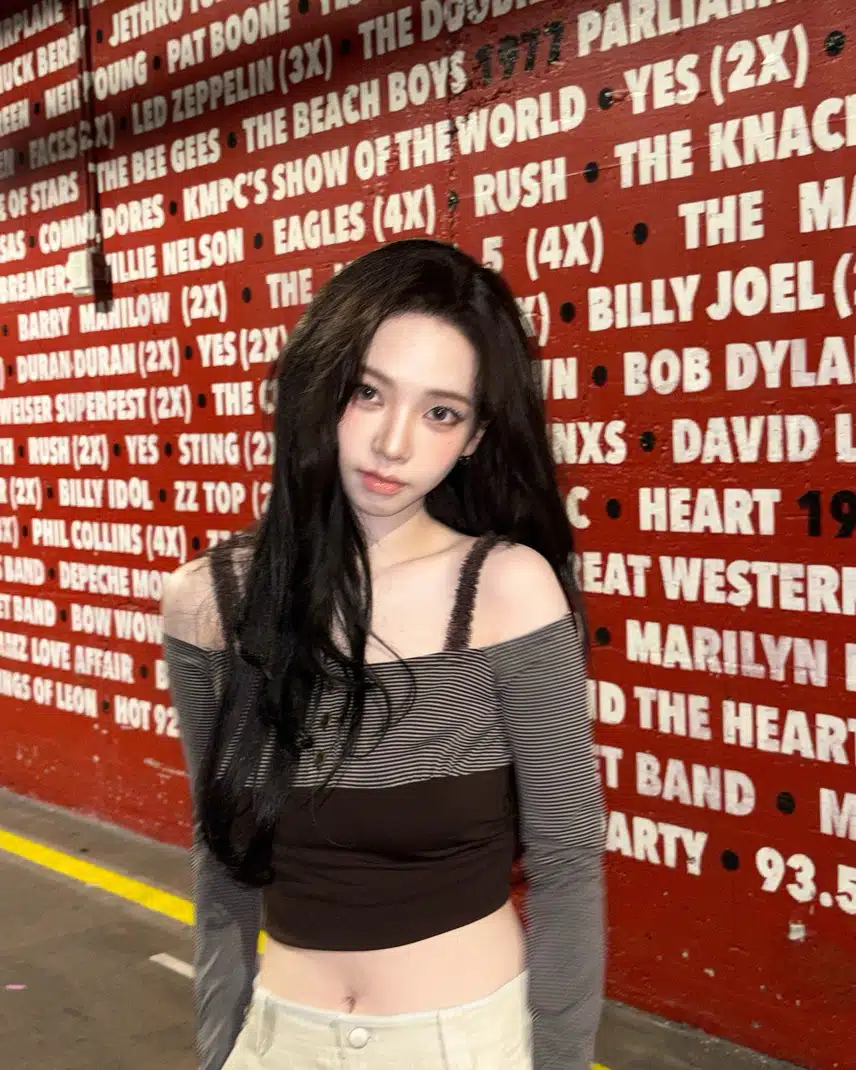 어제 카리나 인스타그램 업데이트 