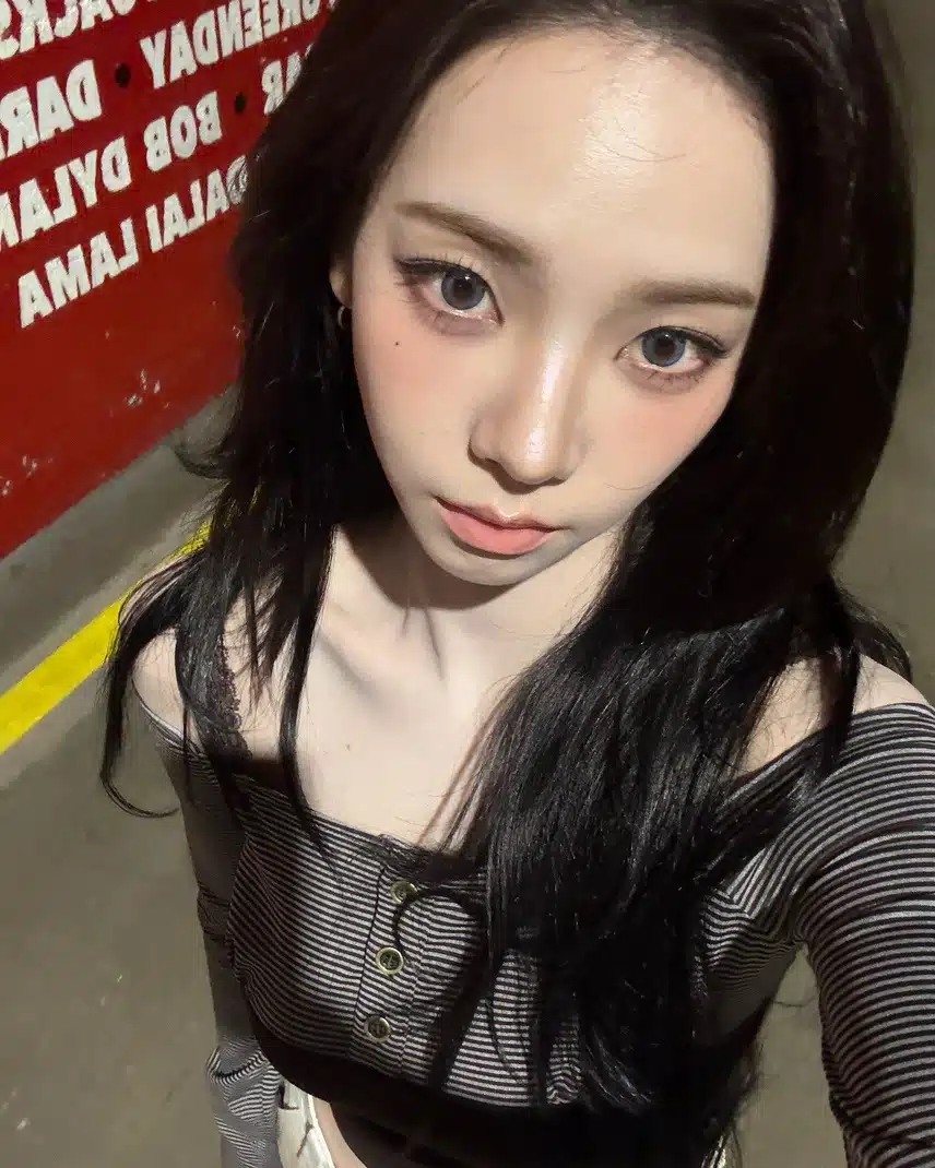 어제 카리나 인스타그램 업데이트 