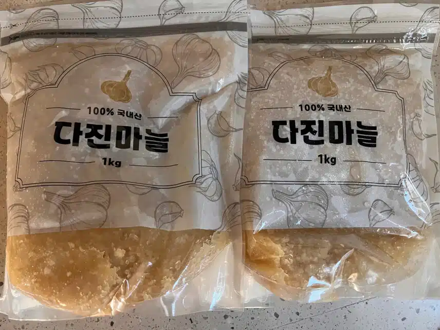 헬시딜 편리한 다진 🧄 마늘 재재구매