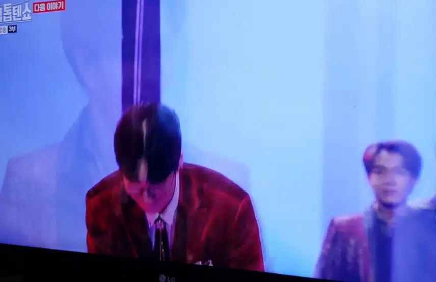 공훈님 이 드디어 한일톱텐쇼에 나온다네요 