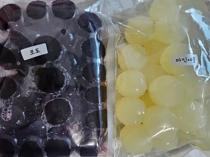 스테비아곤약젤리 🍇🍍