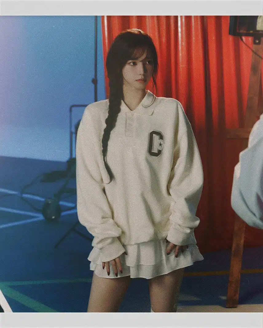 오늘 컨버스 카리나 비하인드 컷 jpg