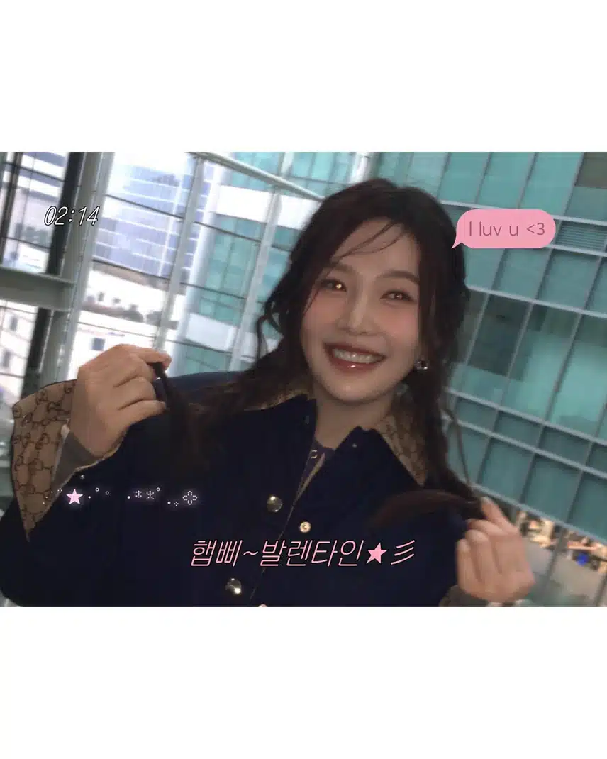 어제 조이 인스타 업뎃