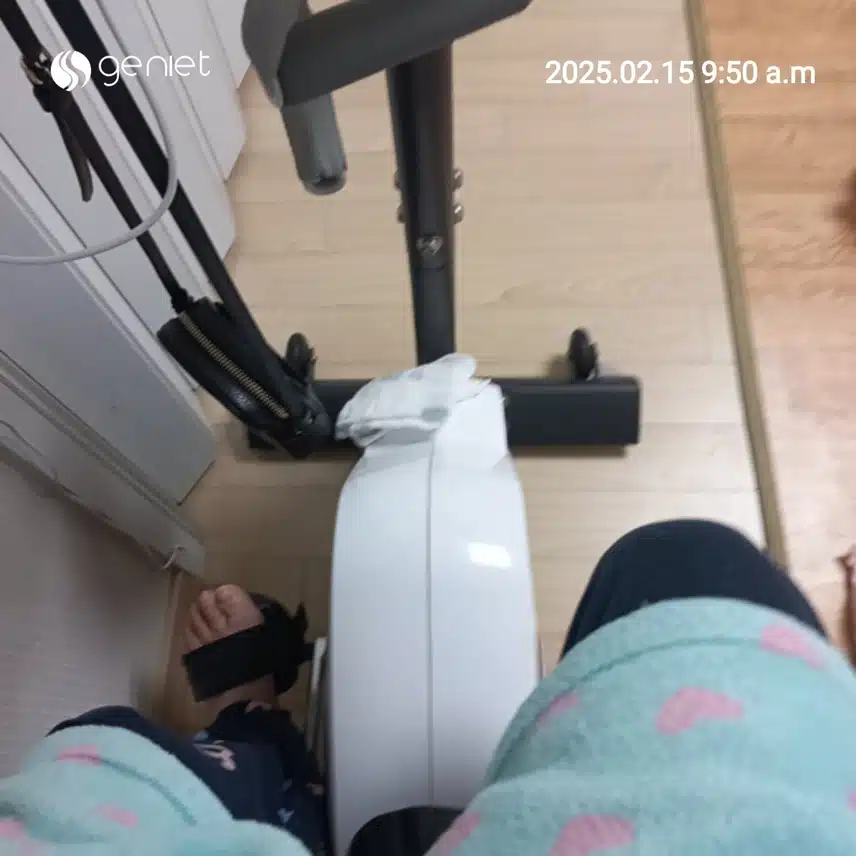 실내자전거로 하루시작