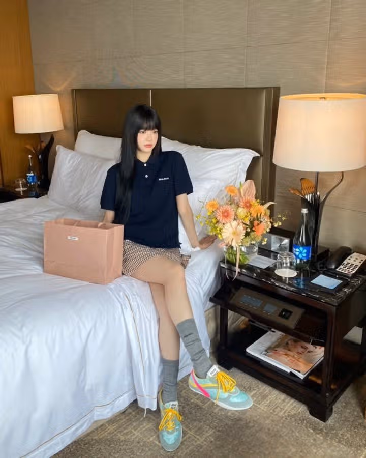 Hong Eun-chae's Instagram update yesterday