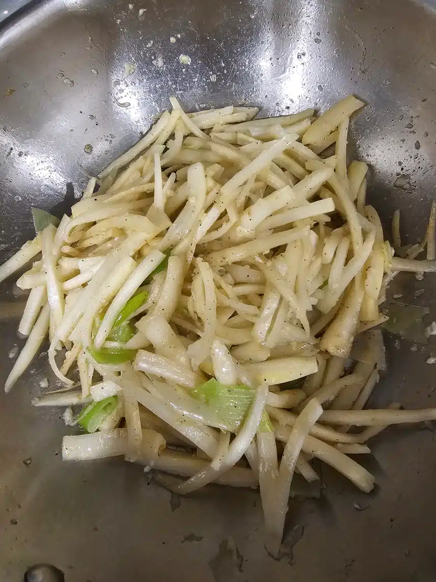 도라지볶음