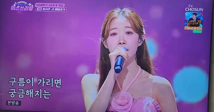 미스쓰리랑 정서주님 해바라기 노래 좋네요