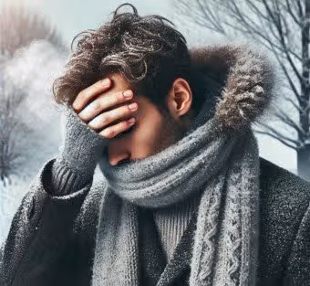 질문) 찬바람 부는 날 유독 머리가 지끈지끈 징징 거리고 아파요
