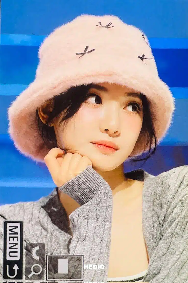 작년 팬싸에서 닝닝님 너무 예쁘네요