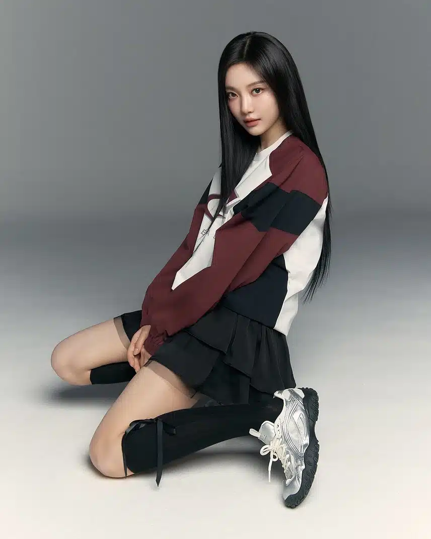 닝닝 ABC마트 휠라 광고 화보jpg