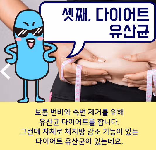 유산균.. 아토피부터 다이어트 까지 좋은데요!