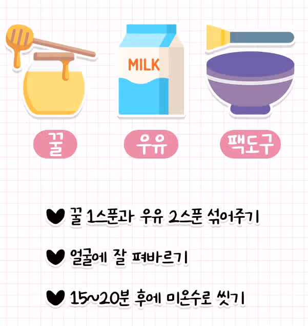 🚀 집에서 피부관리 마스크팩 레시피