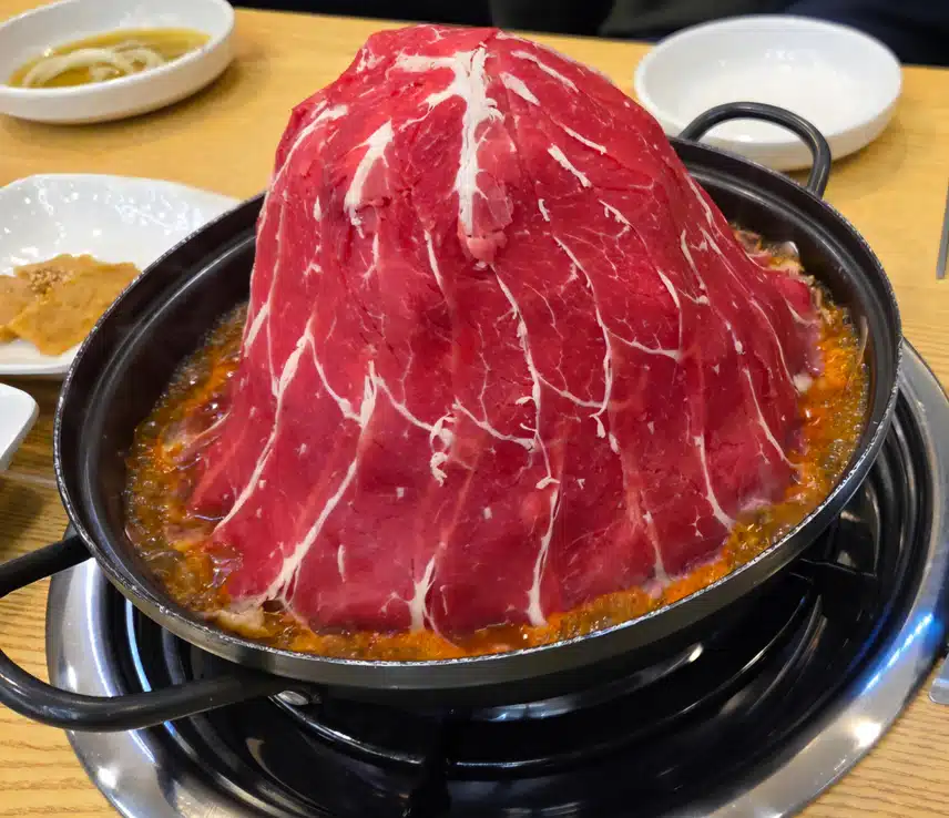 물 갈비라는 음식을 먹어봤어요 